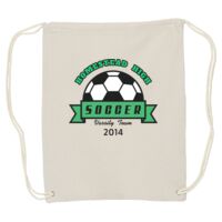 Canvas Drawstring Backpack Thumbnail