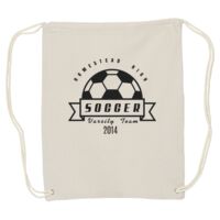 Canvas Drawstring Backpack Thumbnail