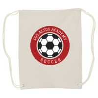 Canvas Drawstring Backpack Thumbnail