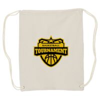 Canvas Drawstring Backpack Thumbnail