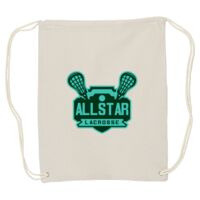 Canvas Drawstring Backpack Thumbnail