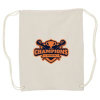 Canvas Drawstring Backpack Thumbnail