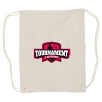 Canvas Drawstring Backpack Thumbnail