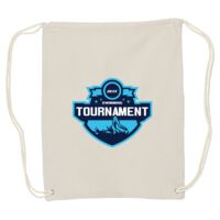 Canvas Drawstring Backpack Thumbnail