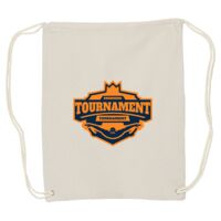 Canvas Drawstring Backpack Thumbnail