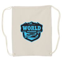 Canvas Drawstring Backpack Thumbnail