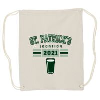Canvas Drawstring Backpack Thumbnail