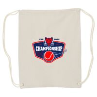 Canvas Drawstring Backpack Thumbnail