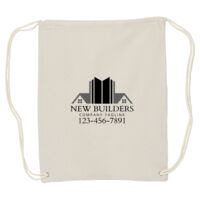 Canvas Drawstring Backpack Thumbnail