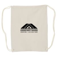 Canvas Drawstring Backpack Thumbnail