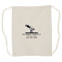 Canvas Drawstring Backpack Thumbnail