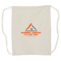 Canvas Drawstring Backpack Thumbnail