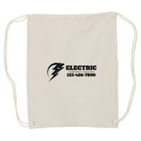 Canvas Drawstring Backpack Thumbnail