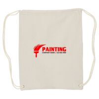 Canvas Drawstring Backpack Thumbnail