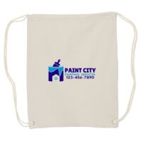 Canvas Drawstring Backpack Thumbnail