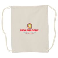 Canvas Drawstring Backpack Thumbnail