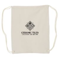 Canvas Drawstring Backpack Thumbnail