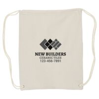 Canvas Drawstring Backpack Thumbnail