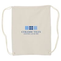Canvas Drawstring Backpack Thumbnail