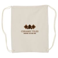 Canvas Drawstring Backpack Thumbnail