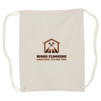 Canvas Drawstring Backpack Thumbnail