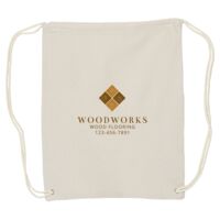 Canvas Drawstring Backpack Thumbnail