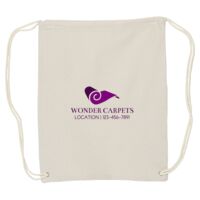 Canvas Drawstring Backpack Thumbnail