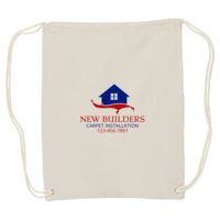 Canvas Drawstring Backpack Thumbnail