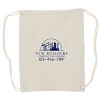 Canvas Drawstring Backpack Thumbnail