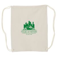 Canvas Drawstring Backpack Thumbnail