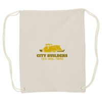 Canvas Drawstring Backpack Thumbnail