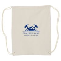 Canvas Drawstring Backpack Thumbnail