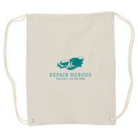 Canvas Drawstring Backpack Thumbnail