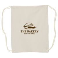 Canvas Drawstring Backpack Thumbnail