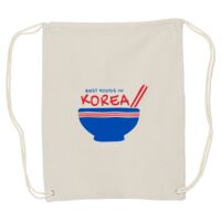 Canvas Drawstring Backpack Thumbnail