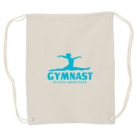 Canvas Drawstring Backpack Thumbnail