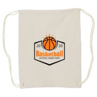 Canvas Drawstring Backpack Thumbnail