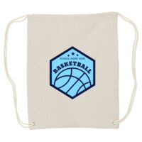 Canvas Drawstring Backpack Thumbnail