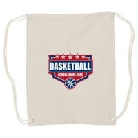 Canvas Drawstring Backpack Thumbnail
