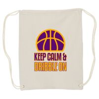 Canvas Drawstring Backpack Thumbnail