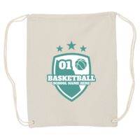 Canvas Drawstring Backpack Thumbnail
