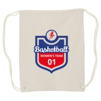Canvas Drawstring Backpack Thumbnail