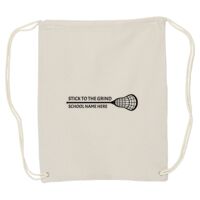 Canvas Drawstring Backpack Thumbnail