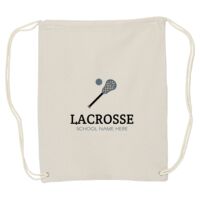 Canvas Drawstring Backpack Thumbnail