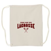 Canvas Drawstring Backpack Thumbnail