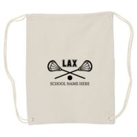 Canvas Drawstring Backpack Thumbnail