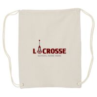 Canvas Drawstring Backpack Thumbnail