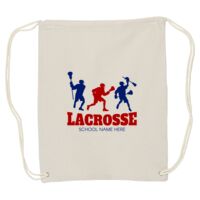 Canvas Drawstring Backpack Thumbnail