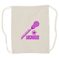 Canvas Drawstring Backpack Thumbnail