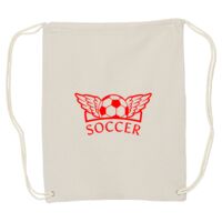 Canvas Drawstring Backpack Thumbnail